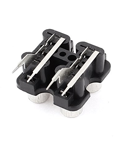 Panel PCB Mount 6 Way RCA Female Jack Audio Coaxial Connector Socket TV Stereo e