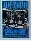 2024-25 Upper Deck Series Two On Tour #OT-28 Auston Matthews/Mitch Marner Toronto Maple Leafs Official Hockey Card in Raw (NM or Better) Condition