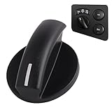 RydSuns Knob Lighting Switch Compatible with 2005-2010 Ford F250 F350 F450 F550 Super Duty 4x4 Switch Control Knob Repacle for 5C3Z-11661-AAA,5C3Z11661AAA
