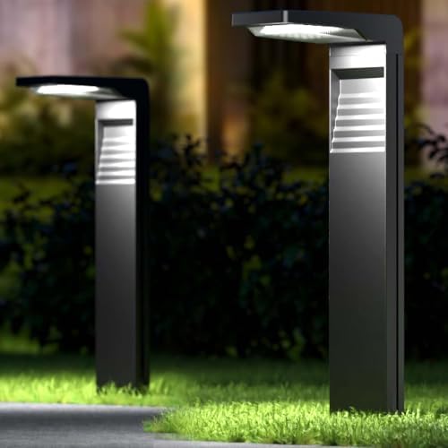 Lot De 4 Spots Solaires Extérieurs 72 LED - Lampe Solaire IP65 Réglable 3 Modes Pour Jardin Et Allée