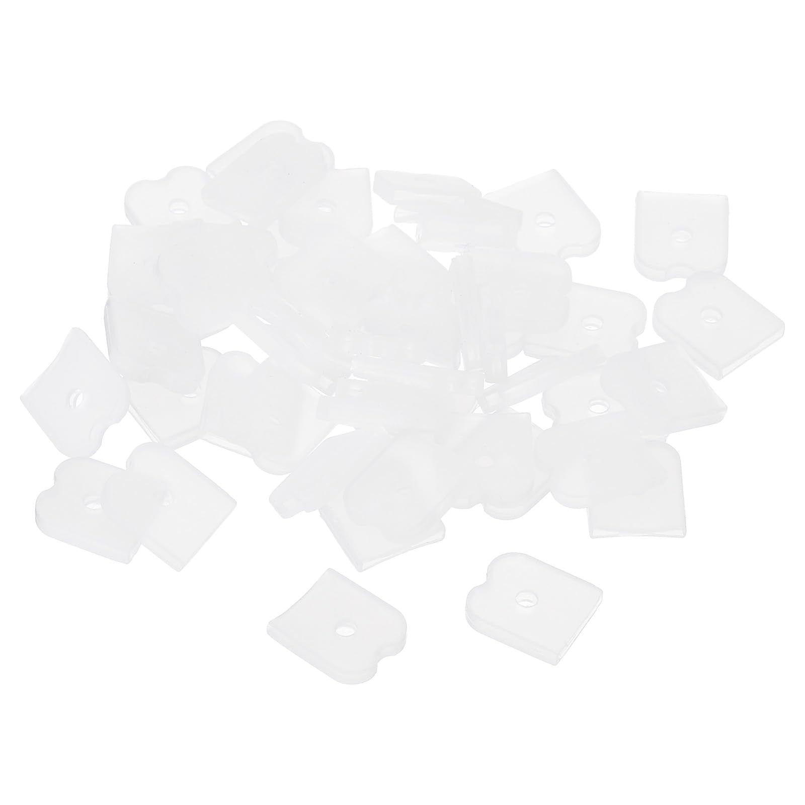 Embout silicone 12mm pour couture de corset d'une finition soignée blanche PATIKIL
