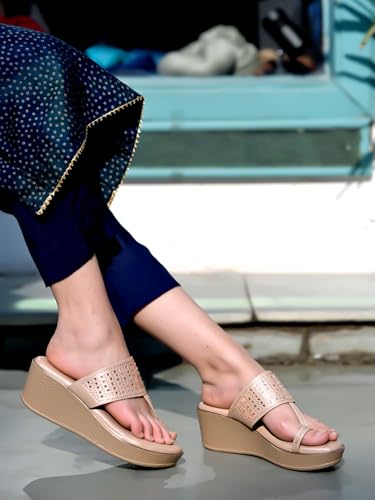 Image of Shoetopia Classic Heeled Kolhapuri For Women & Girls
