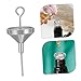 Imagen de iplusmile 3 Juegos Dispensador De Polvo Embudo Metálico Para Líquidos Embudo Miniatura De Acero Inoxidable Para Botellas Para Llenar Recipientes Pequeños Precisión Cocina o Laboratorio