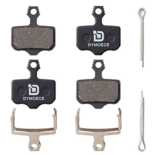 Dymoece 2 Pairs Semi-Metallic Bicycle Disc Brake Pads for Avid Elixir 1 3 5 7 9 R ER CR Mag Sram XO XX X7 X9 XXWC DB1 DB3 DB5