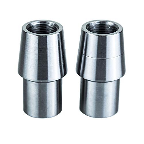 Jeremywell 5 8-18 RH + LH Threaded Weld-In Bung Set Fits 0.120 Wall Tube Heim Joints