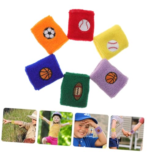 Muñequeras deportivas para niños en cumpleaños y entrenamientos de tenis o fútbol 7