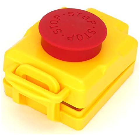 Tripus A.300.658-DE Hinged Lid with Stop Button Yellow/Red Cover