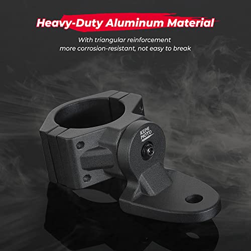 Kemimoto Utv Whip Mount Flag Whip Light Mount 2Pcs, Heavy Duty Adjustable For 1.75-2 Inch Roll Bar Cage Compatible With Rzr 900 1000 Xp Pro Turbo Maverick Commander #TOP1