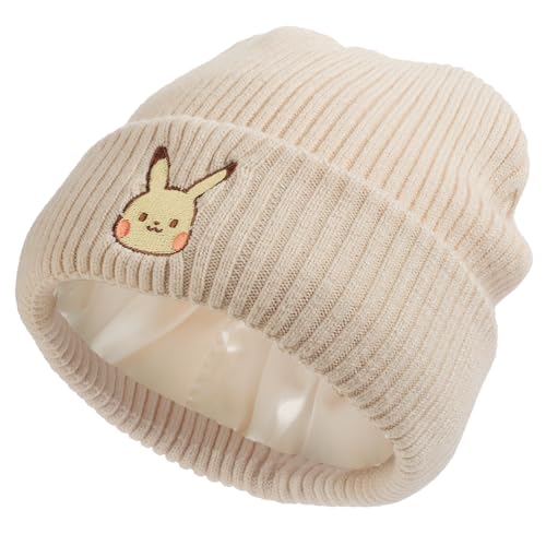 Pikachu Embroidered Beanie