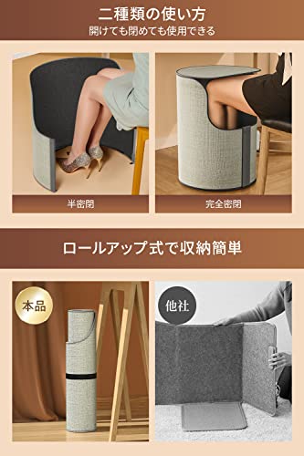 【2022冬新登場 360°全方位発熱】 パネルヒーター 筒型 遠赤