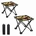 2pack Sedia Pieghevole Sgabello da campeggio Sgabello pieghevole portatile Sedia portatile Mini sgabello pieghevole Sgabello da pesca per adulti Escursionismo Pesca Giardinaggio e spiaggia