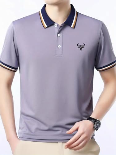 Image of Lymio Polo T Shirt for Men || T Shirt for Man || Collar T Shirt Style Men (Packs Also Available) (Polo-81-84)