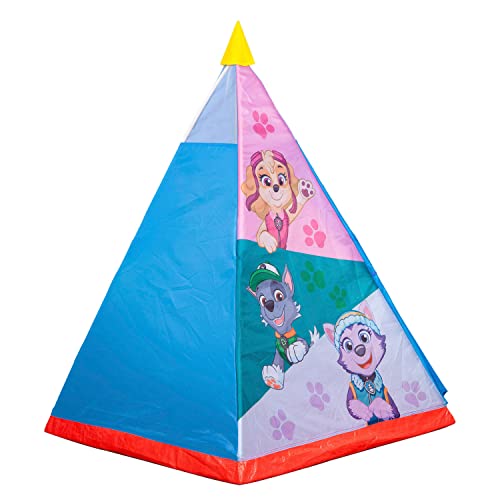 Tipi Paw Patrol speeltent Wigwam indianentent voor kinderen met Chase Zuma Rubble - Afbeelding 3