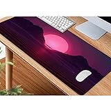 大判 マウスパッド デスクパッド キーボードマット ゴム底 業務用 カラー 防水 滑り止め テーブルマット デスクを守る 風景柄 静音 パソコンマット 入学祝い 上品 耐久性 ライティングマット 清潔しやすい 300*600*3 ゲーミングマウスパッド 静電気防止