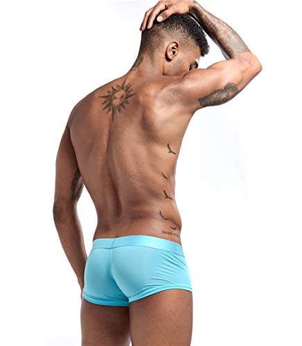 JOCKMAIL 3PCS/Pack Mens Boxer Briefs Mens Underwear Boxer Briefs Pack Mens Athletic Underwear Ice Silk Mens Boxers Underwear3