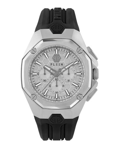 Chronographe Philipp Plein Homme Octagon : montre de luxe au design géométrique