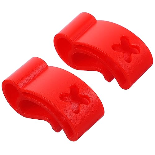 Gogogmee 2pcs Portable Disc Clamp Wear-Resistant Flying Disc Holders for Outdoor Sports Convenient and Lightweight Clips for and Transport