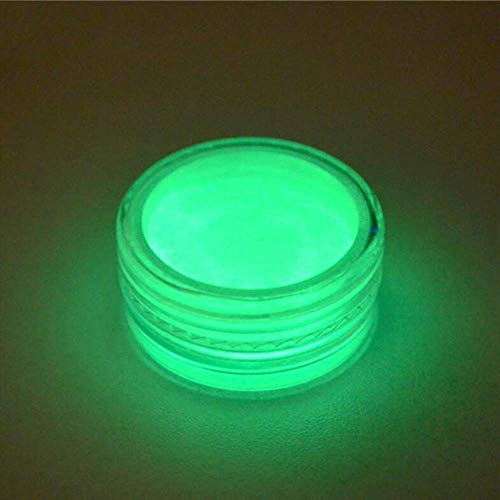 HYLH 1 stück Fluoreszierende Pulver DIY helle Nail Art im Dunkeln leuchten Sand Pulver Pigment Staub leuchtende Nagel…