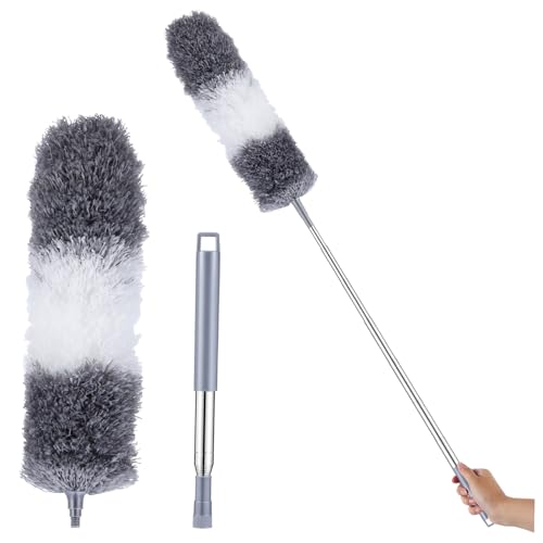PRETYZOOM Flexible Duster for Cleaning Ceiling Duster Fan Cleaner Under Furniture