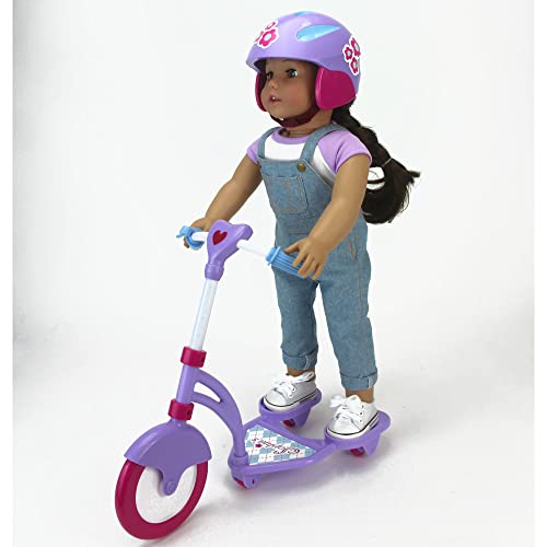 Sophia'S LA-MS-NC 3-Wheel Scooter And Helmet Set thumb #3