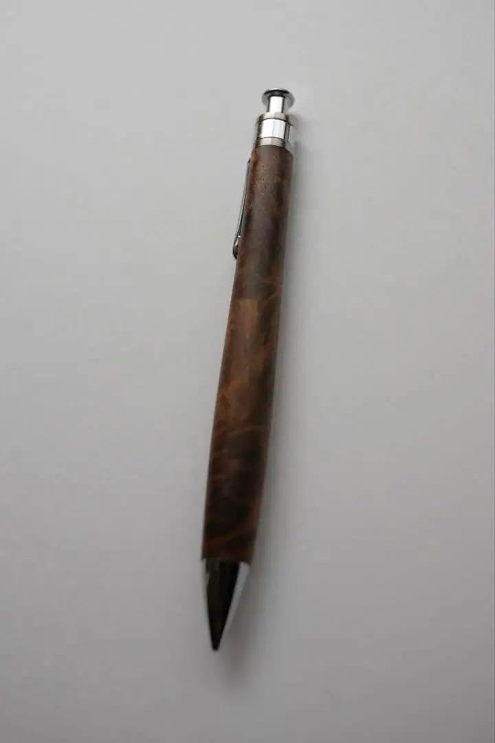 工房楔 マーブルウッド シャープペンシル 0.5 箱付き 工房楔 マーブル