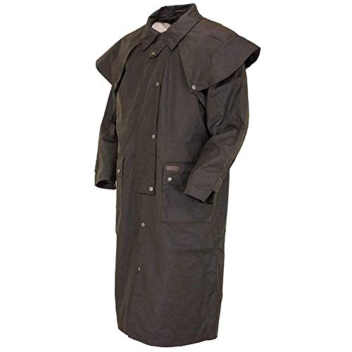 Outback Trading Company Unisex 2042 Low Rider Waterproof Breathable Full-Length Oilskin Duster Coat2