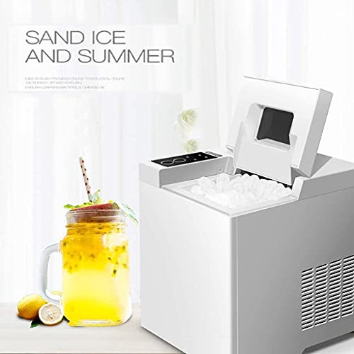 Máquina de hielo casa 15kg rápido sin tubos miniatura 6