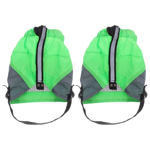 KESYOO Polainas Antipolvo para Senderismo y Trail Running, Resistentes al Viento y Arena, Tamaño Corto, Tejido Transpirable y Duradero, Cubre Zapatos para Actividades al Aire Libre,