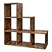 VASAGLE Estantería Librería, Estantería Almacenaje, Estantería de Madera con 6 Cubos Separador Ideal para Estudio, Sala de Estar y Dormitorio, Marrón Rústico LBC63BX