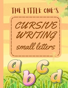 Paperback The Little One's Cursive writing: Small letter Book