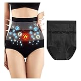 Niblido Shapermov Entgiftung Shapewear Shorts, Body Shaper Bauchkontrolle Panty, einzigartige Faser Restauration Shaper für Frauen, Schwarz-XXL, M/L(40-55kg), XL(55-65g), XXL(65-80kg)