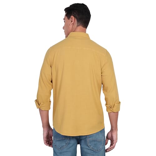 Image of Lee Men's Solid Regular Fit Shirts