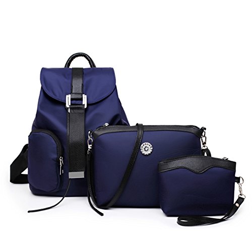 Sac à dos coréen de cours et sac à bandoulière femme en nylon