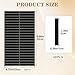 Hzopcw 42pcs Black Match Striker Stickers, 2.36