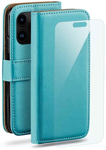 Protection iPhone 15 Pro moex en cuir synthétique de qualité supérieure