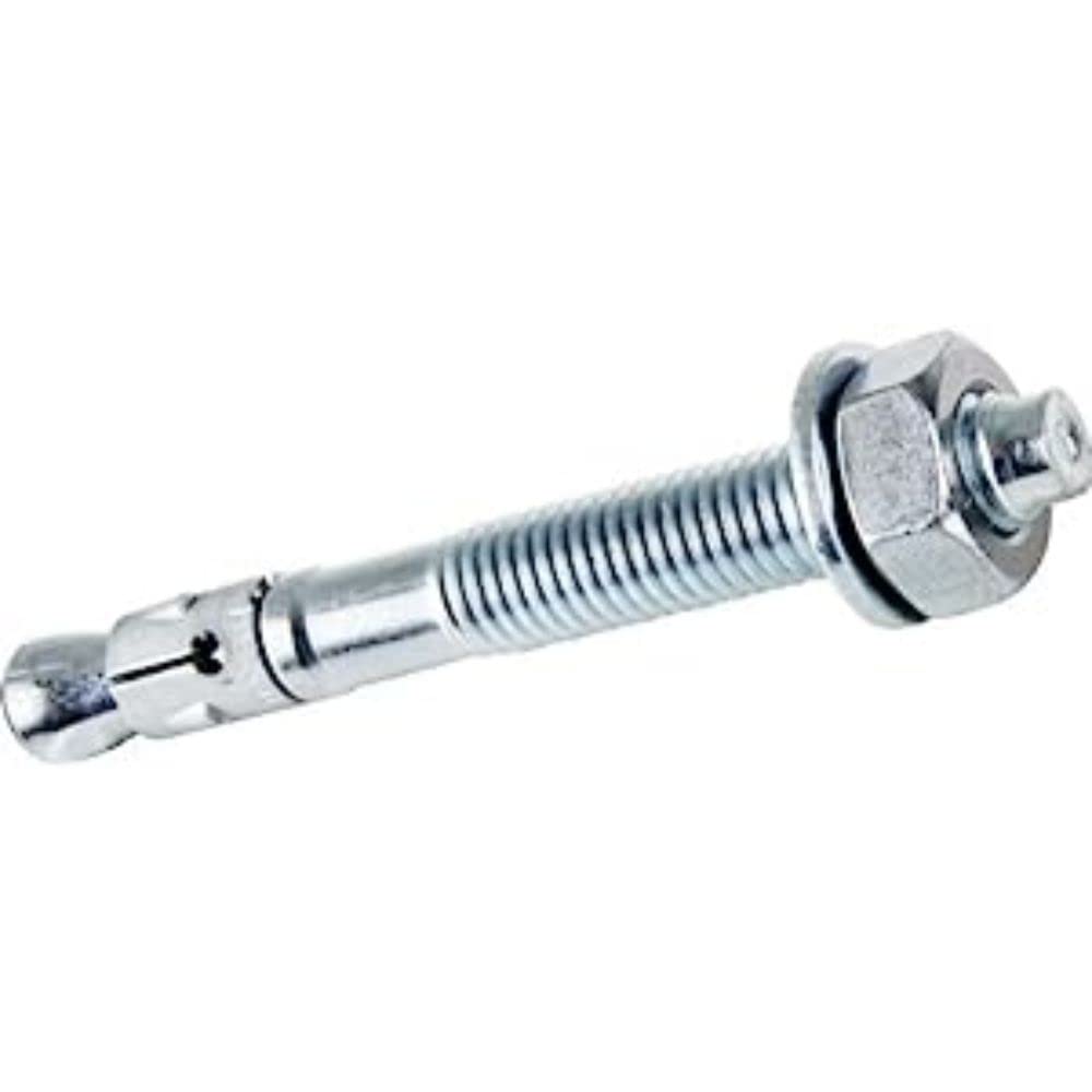fischer Fxa 12/20X116 mm Through Bolt, Zinc Plated, 523138, M12x20