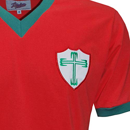 Camisa Portuguesa 1935 Liga Retrô Vermelha - Masculina