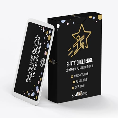 Party Challenge by snaPmee Partyspiel für Gäste
