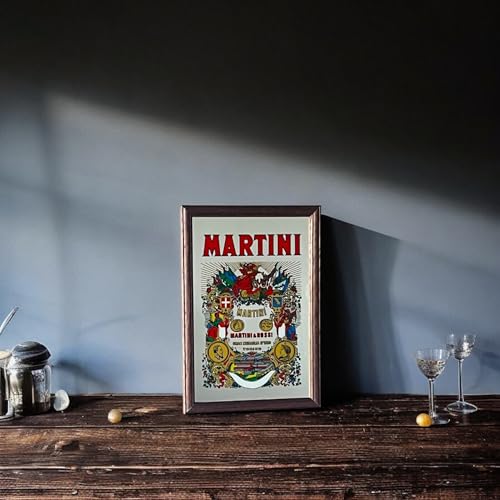 Laurie's Pub and Bar Accessories Petit miroir Martini