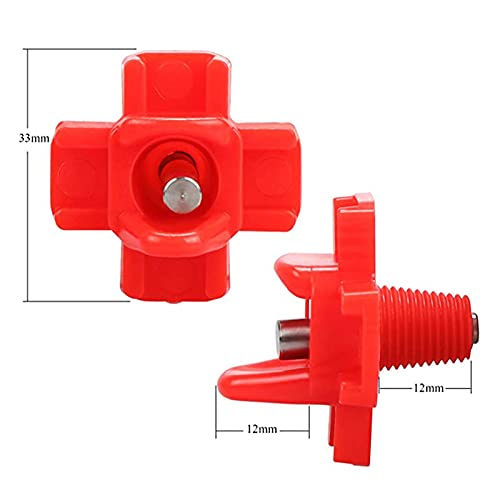 Luckxing 10 Stück Huhn Wasserspender Hühnerente Geflügel Feeder Horizontale Hühnernippel Waterer Hühnertränken für… – Bild 8