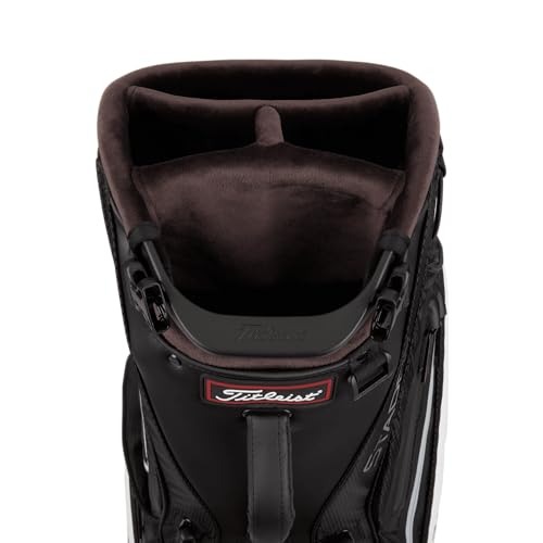 Titleist Tour Series Premium Stand StaDry Golf Bag, Black/White - Image 5