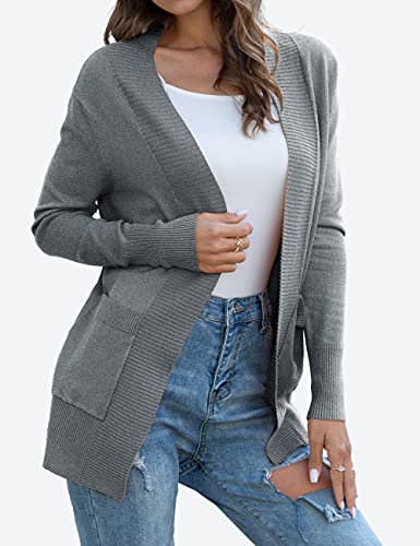 Image of REDHOTYPE Women's Cardigans with Pockets Casual Lightweight Open Front Cardigan Sweaters for Women (S-2XL)