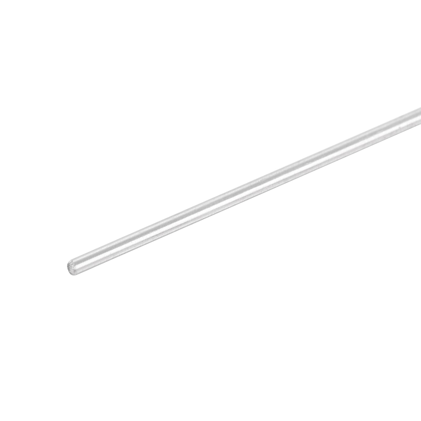 QUARKZMAN 100 x 1 mm pręt okrągły x 10 sztuk ze stali nierdzewnej z pełnego materiału prętów do samodzielnego wykonania, [odcień srebrny]