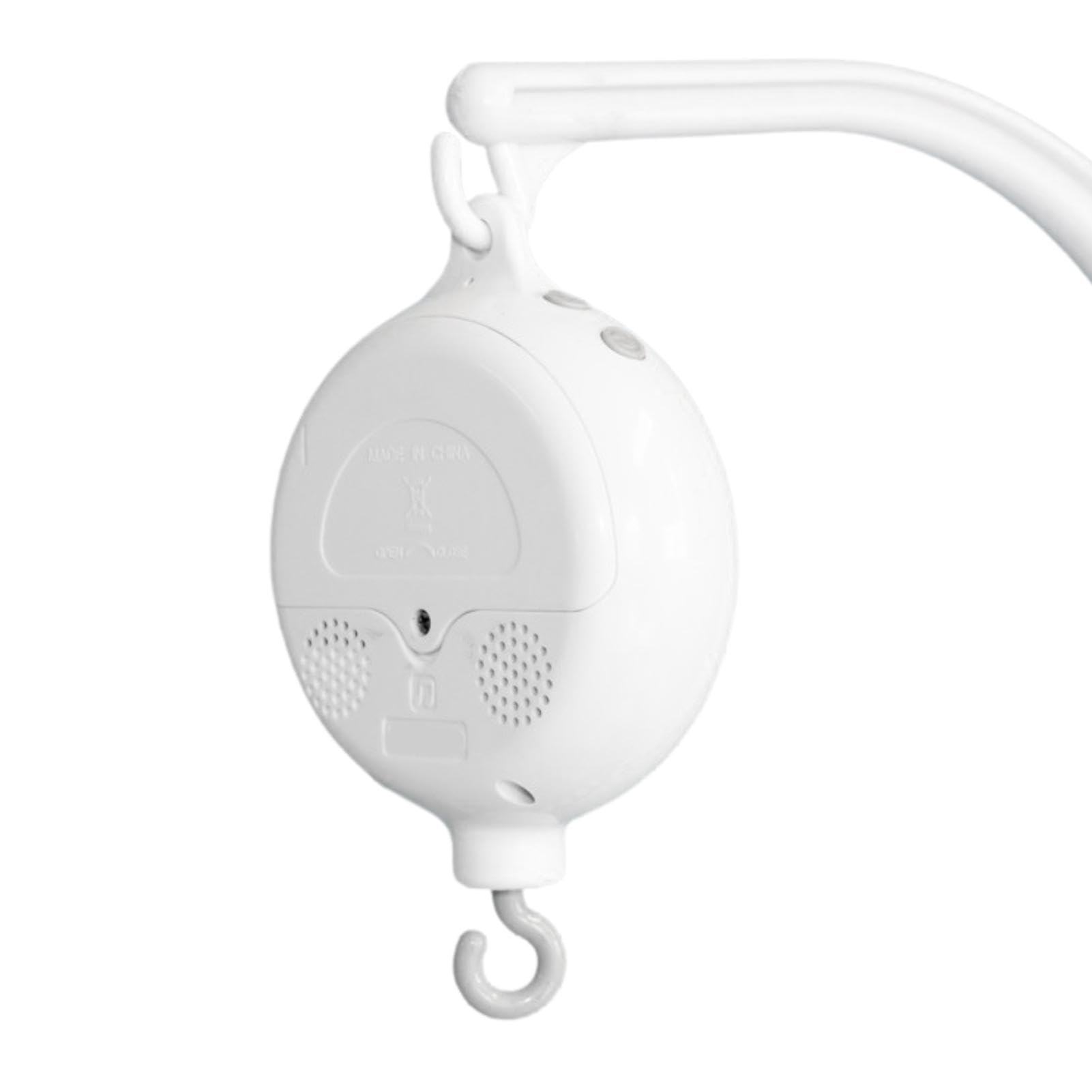 Babybett Mobile Musikbox | Bettwäsche Musik Glocke 35 Süße Melodien Akku-betrieben | Tragbare mit Drehhaken Rotary Babybett Bett Spielzeug | für Dusche Geschenke