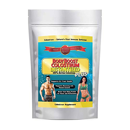 Colostrum Powder 2x16oz Instantized to Dissolve in Water, Whole 1st Milking