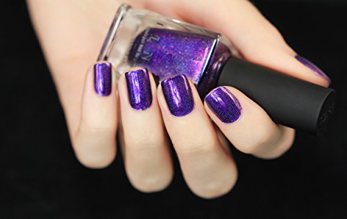 Image of ILNP Purple Plasma - Electric Purple Holographic Nail Polish