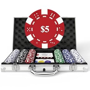 ポーカーセット ハードケース入り Amazon | Tradeopia 300ポーカーチップセット アルミケース付き