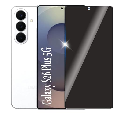 Image of FabeKeeMilitary-Grade Privacy Screen Protector for Samsung Galaxy S26 Plus / S26 Pro 5G | 9H Tempered Glass, Anti-Spy Protection, Scratch-Resistant, HD Clarity