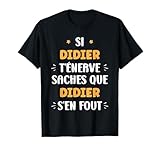 Cadeau humour prénoms drôle pour Didier