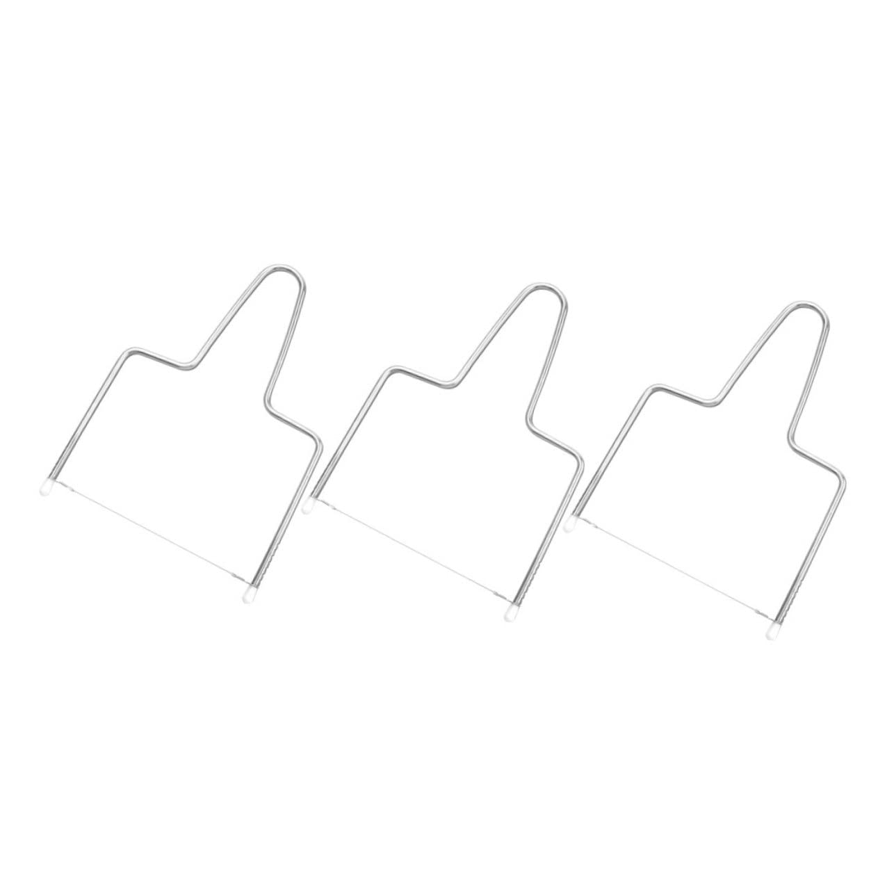 Unomor Metal Butter Slicer Wire Cheese Slicer Board Ergonomic Handle for Easy Cheese Cutting at Home